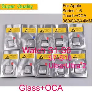 S9bae3d56a28c4a70bcde9e4b17a7ffc7J_300x300q75 10/Lot Apple Watch Series 10 9 8 7 6 5 4 3 Ultra 38mm 40mm 42mm 44mm 46MM Touch Screen Panel Front Outer LCD Glass OCA Bangladesh (New) - Image 1