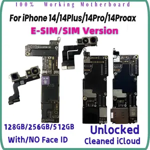 S9d6d049d1aab4d7badeb40d27f1c4a41f_300x300q75 Unlocked iPhone 14 Pro Max Motherboard iphone 14 Plus ESIM/SIM Version With Face ID Logic board Clean iCloud mainboard Bangladesh (New) - Image 1