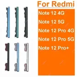 Xiaomi Redmi Note 12 Pro Plus 4G 5G Up/Down Volume Button Power Side keys Volume Side Button Replacement Repair Spare Parts Bangladesh (New)