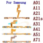 Volume Power Switch On Off Button Key Ribbon Flex Cable Samsung Galaxy A01 A11 A21 A21s A31 A41 A51 A71 Bangladesh (New)