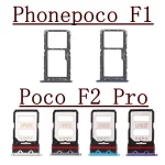 Dual Chip SIM Card Tray Xiaomi Phonepoco F1 Poco F2 Pro Phone SIM1 + SIM2 Card Tray Part Bangladesh (New)