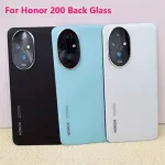 Original Glass Back Door Honor 200 5G ELI AN00 Battery Lid Cover Replace Rear Housing Case Honor200 With Camera Lens  Glue Bangladesh (New)