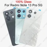 Note 13Pro AAA Back Cover Housing With Camera lens Xiaomi Redmi Note 13 Pro 5G Back Housing Battery Cover Door with Adhesive Bangladesh (New)