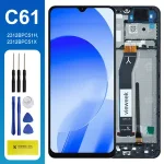 6.71 Screen Xiaomi Poco C61 LCD Display Digital Touch Screen with Frame POCO C61 2312BPC51H 2312BPC51X Assembly Bangladesh (New)