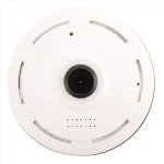 Portable 360Degree Panorama CCTV Camera Wifi 1080P HD Wireless VR Camera Remote Control Surveillance Camera P2P US Plug Bangladesh (New)