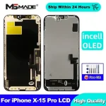 OLED 12ProMax LCD iPhone 12 Display 3D Touch 13 Pro Max Screen Replace 12 Mini 14 Plus incell 15 Plus display 15 16 Pro Max Bangladesh (New)