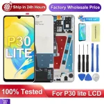 AMOLED HUAWEI P30 Lite LCD Display Touch Screen Digitizer Assembly Replacement Huawei P30Lite Nova 4e MAR LX1M AL00 Bangladesh (New)