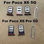 Xiaomi Poco X6 PRO 5G Sim Card Tray Slot Holder Socket Adapter Connector Repair Parts Replacement Bangladesh (New)