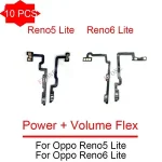 10 Oppo Reno5 F Reno6 Reno 5 6 Lite pro 5G Power On Off Button Volume Switch Key Control Flex Cable Bangladesh (New)