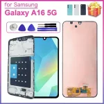 6.7 High Quality Display Samsung Galaxy A16 5G LCD Touch Screen Digitizer Assembly A166B A166P A166E LCD with Frame Bangladesh (New)