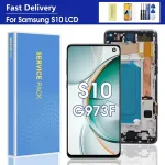 Samsung S10 G973 G973F SM G973F LCD Screen with Frame Digital Touch Screen Display Assembly Replacement Digital Devices Bangladesh (New)
