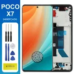 POCO X7 24095PCADG AMOLED Display Screen Replacement Xiaomi POCO X7 LCD Display Digital Touch Screen with Frame Assembly Bangladesh (New)