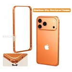 Metal Frame Bumper Case iPhone 17 Pro Max Alloy Armor Hollow Heat Dissipation Shockproof Cover iPhone Air 17Pro Bangladesh (New)