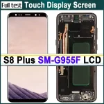 6.2 High Quality AMOLED Display Samsung S8 Plus LCD Display SM G955F SM G955FD Models Touch Screen Assembly Repair Parts Bangladesh (New)