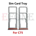 SIM Card Tray Slot Holder Adapter Socket Repair Parts Oppo Realme C12 c51s C63 C75 Bangladesh (New)
