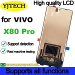 Original 6.78 Super AMOLED VIVO X80 Pro LCD Display and Digitizer Panel Assembly Touch Screen Replacement V2185A V2145 Bangladesh (New)
