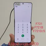 Z Flip 4 100% original touch screen suitable SM F721 F721B F721D/S model replacement parts with defective LCD display. Bangladesh (New)