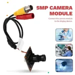 【Necessity】1200TVL 5MP Analog CCTV Camera Module With 25Mm Lens DIY Microscope Telescope Car Camera Video Doorbell Bangladesh (New)