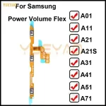 Samsung A01 A11 A21S A31 A41 A51 A71 A105 A115 A217 A315 A415 A515 A715 Power On / Off Volume Button Switch Flex Cable Bangladesh (New)