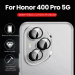 Honor400Pro 5G Aluminum Alloy Ring Camera Lens Tempered Glass Protective Cap Honor 400 Pro Honar Honer 400Pro 5G 2025 Global Bangladesh (New)