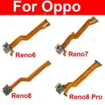 Oppo Reno 6 7 8 Pro Plus 7Se 5G SIM Card Tray Flex Cable Mainboard LCD Screen SIM Card Holder Slot Flex Ribbon Bangladesh (New)