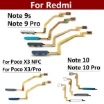 Fingerprint Xiaomi Redmi Note 9 10 Pro 9s Poco X3 Pro M3 Home Button Fingerprint Menu Return Key Sensor Flex Cable Bangladesh (New)