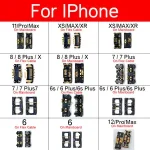 2 Inline FPC Battery Connector Holder iphone 11 12 Pro Max XS XR X 6 6s 7 8 Plus SE 2020 Inner Connector Motherboard Clip Bangladesh (New)