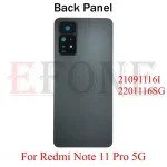 Glass Material Redmi Note 11 Pro 5G Back Battery Glass Cover Rear Panel Door Housing With Camera Lens Bangladesh (New)