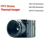 2025BackShell Thermal Imaging Camera Accessories FPV High Resolution Thermal Imaging Drone CVBS Analogue Interface Camera Module Bangladesh (New)