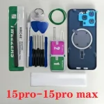 IPhone 15 pro max Back Screen Glass Replacement OEM iPhone 15 Pro Max With Camera Lens  Tool Kits Bangladesh (New)