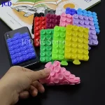 2 2025 BackShell multifunctional silicone super strong double sided suction cup wall anti slip and firm mobile phone lazy holder Bangladesh (New)
