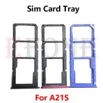 10 Samsung Galaxy A21S A217 Sim Card Slot Tray Holder Sim Card Reader Socket Bangladesh (New)