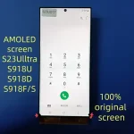 100% original. AMOLED material. Suitable Galaxy S23 Ultra 5G 918F 918U 918D/S screen changer LCD display screen Bangladesh (New)