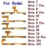 Xiaomi Redmi Note 9 9s 10 Pro 10s 9T 8T 7 8 Pro Note9 Mute Side Button Key Switch Volume Power On Off Flex Cable Bangladesh (New)