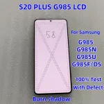 6.7 Surper AMOLED LCD Screen Samsung Galaxy S20 Plus S20+ G985 G985F G985F/DS LCD Display Touch Screen ScreenWith Defect Bangladesh (New)