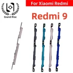 1 SET BackShell Phone Power Volume Side Button Key Xiaomi Redmi 9 External Volume Button + Power ON OFF Bangladesh (New)