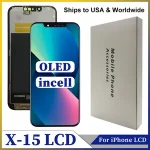 BackShell AAA+ OLED iPhone X XR XS MAX LCD Display 3D Touch Screen Digitizer iPhone 11 11Pro 12 12 Pro Max 13 14 Plus 15 LCD Bangladesh (New)