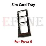 Tecno Pova 6 Pro Neo 5G BackShell SIM Card Slot Tray Holder Sim Card Reader Socket Bangladesh (New)