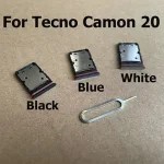 Tecno Camon 20 Sim Card Tray Slot Holder Socket Adapter Connector Repair Parts Replacement Bangladesh (New)