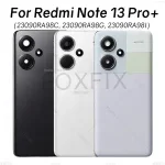 Battery Back Cover Xiaomi Redmi Note 13 Pro+Plus 5G 23090RA98C 23090RA98G Rear Housing Door Case Replacement+Sticker Bangladesh (New)