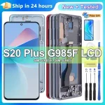 TFT S20 plus Display Screen SAMSUNG S20 Plus G985 G985F 5G With Frame Display Touch Screen Digitizer Assembly LCD Bangladesh (New)