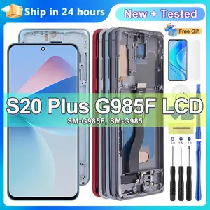 Sc232fa3a01fc436eac2533f60a63eed8p_300x300q75 TFT S20 plus Display Screen SAMSUNG S20 Plus G985 G985F 5G With Frame Display Touch Screen Digitizer Assembly LCD Bangladesh (New) - Image 1