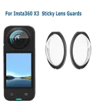 2pc Anti Scratch Insta360 X3 Sticky Lens Guards Dual Lens 360 Mod Insta 360 X3 Protector Lens Cap Camera Accessories New Bangladesh (New)