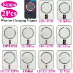 2 Wireless NFC Charging Magnetic iPhone 12 13 16 Pro Max 14 15 Plus Rear Cover Back Glass MagSafe Charger Magnet Repair Bangladesh (New)