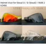Helmet Visor Shark Skwal i3 / D Skwal3 / Ridill 2 VZ400 Lens Sun Shield Glass Viewfinder Windshield Motorcycle Accessories Bangladesh (New)