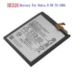 1x BackShell 3030mAh HE328 Replacement Battery Nokia 8 N8 TA 1004 TA 1012 TA 1052 Batteries Bangladesh (New)