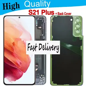 Scb0072449f9948518b0f30e8342358edu_300x300q75 6.7 High Quality AMOLED LCD Samsung S21 Plus Touch Screen Display S21 Plus G996B G996B/DS with Back Glass Bangladesh (New) - Image 1