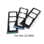 Infinix Hot 12i X665 SIM Card Tray Slot Holder Adapter Socket Repair Parts Bangladesh (New)