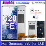 AMOLED LCD Samsung Galaxy S20 FE 4G/5G LCD Display Touch Screen Digitizer Samsung S20 FE G780F G781B Screen Replacement Bangladesh (New)