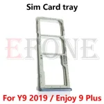 Huawei Y9 2019 Enjoy 9 Plus Sim Card Micro SD Reader Holder Sim Tray Adapter Replacement Bangladesh (New)